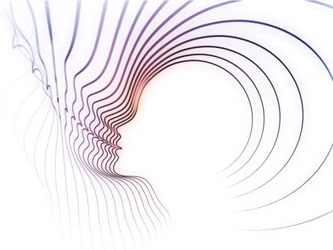 Paradigm of Soul Geometry Illustrazione stock