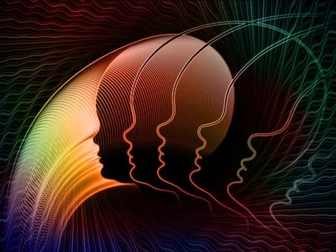 Paradigm of Soul Geometry Stock Illustration