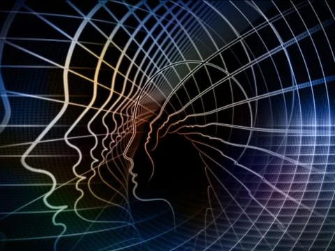 Paradigm of Soul Geometry Stock Illustration