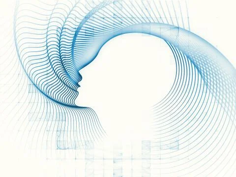Paradigm of Soul Geometry Illustrazione stock