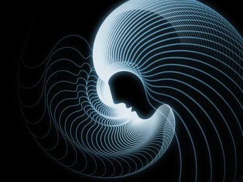 Paradigm of Soul Geometry Illustrazione stock