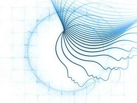 Paradigm of Soul Geometry Illustrazione stock