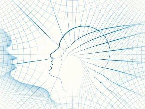 Paradigm of Soul Geometry Illustrazione stock