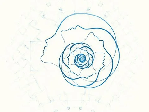 Paradigm of Soul Geometry Stock Illustration