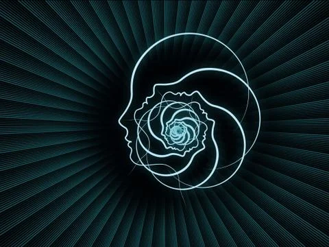 Paradigm of Soul Geometry Stock Illustration
