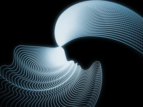 Paradigm of Soul Geometry Illustrazione stock