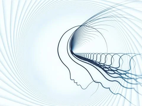 Paradigm of Soul Geometry Illustrazione stock