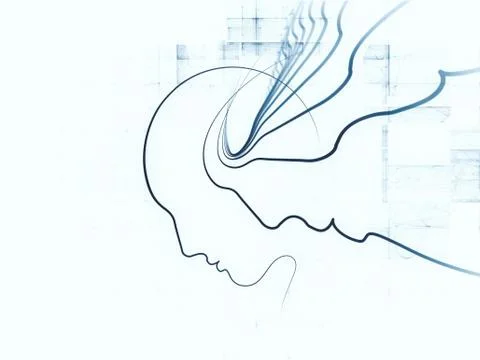 Paradigm of Soul Geometry Stock Illustration