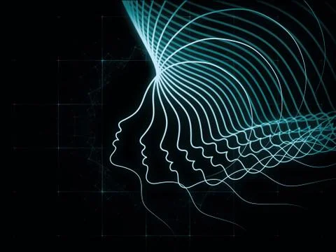 Paradigm of Soul Geometry Illustrazione stock