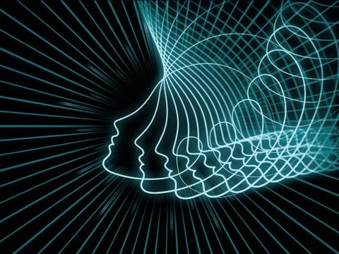 Paradigm of Soul Geometry Illustrazione stock