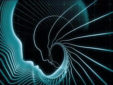 Paradigm of Soul Geometry Illustrazione stock