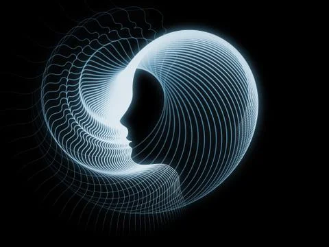 Paradigm of Soul Geometry Illustrazione stock