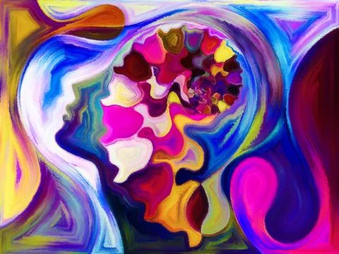 Paradigm of Space Division 스톡 일러스트