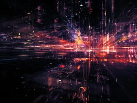 Paradigm of Technology Illustrazione stock