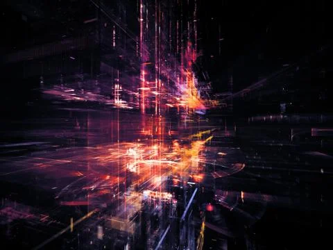 Paradigm of Technology Illustrazione stock