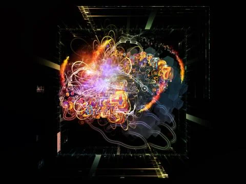 Paradigm of Technology Stock Illustration