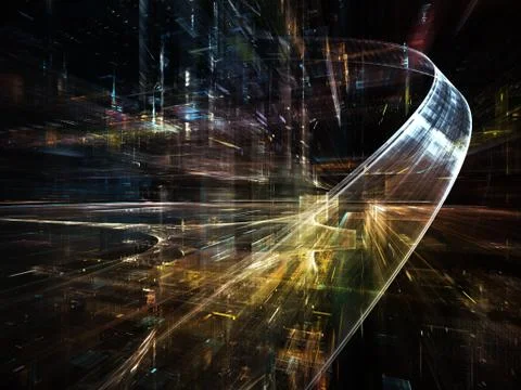 Paradigm of Technology Illustrazione stock