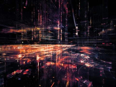 Paradigm of Technology Stock Illustration