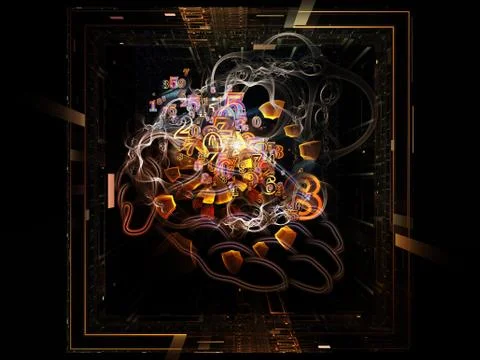 Paradigm of Technology Illustrazione stock