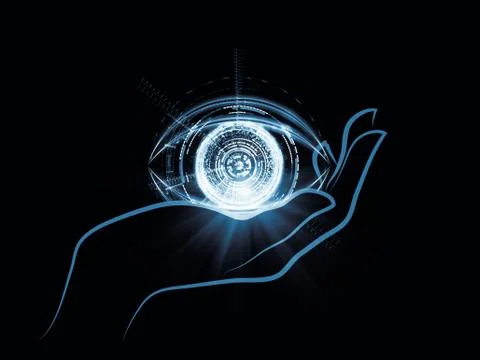 Paradigm of Technology Stock Illustration