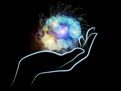 Paradigm of Technology Illustrazione stock