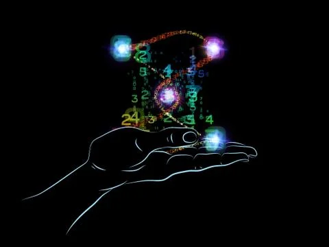 Paradigm of Technology Illustrazione stock