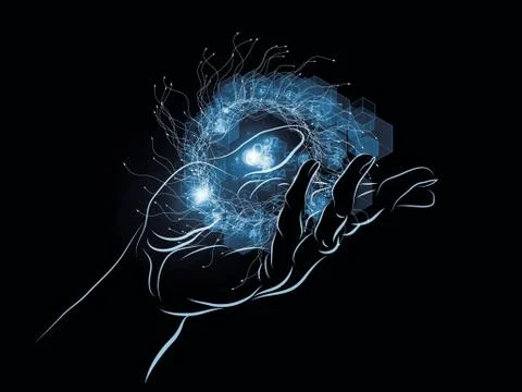 Paradigm of Technology Illustrazione stock