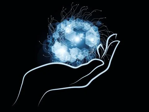 Paradigm of Technology Illustrazione stock