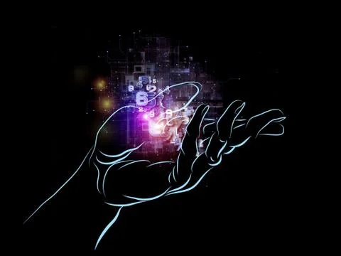 Paradigm of Technology Illustrazione stock