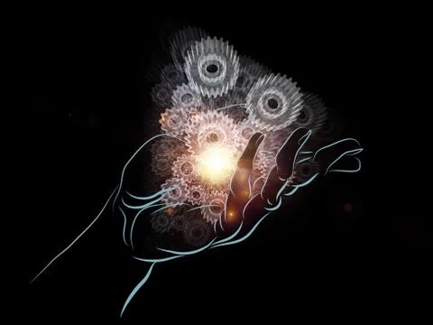 Paradigm of Technology Stock Illustration