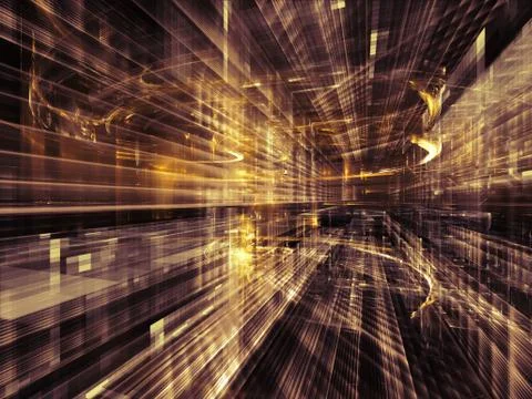 Paradigm of Technology Illustrazione stock