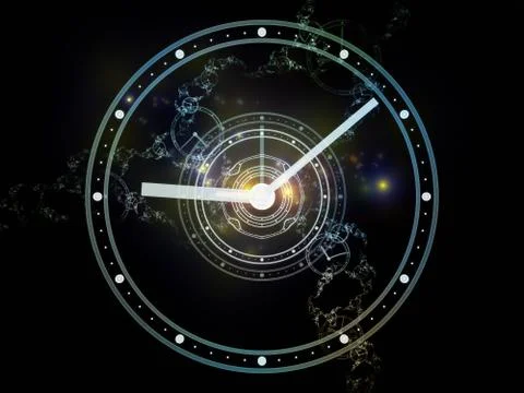 Paradigm of Temporal Realm Stock Illustration
