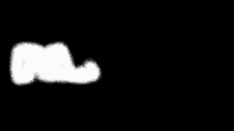 Paradigm Text Spraypaint Effect Graffiti Kit Masks Collection Stock Footage 113891196