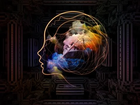 Paradigm of Thought Patterns Stock Illustration