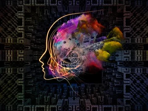 Paradigm of Thought Patterns Stock Illustration