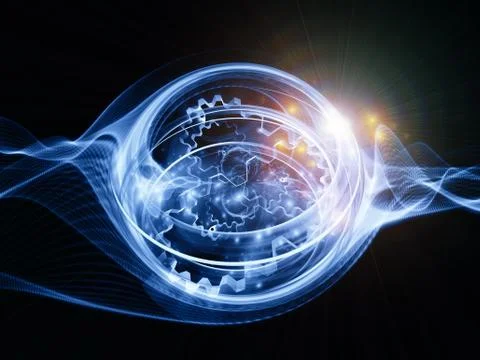 Paradigm of Turbulence Illustrazione stock