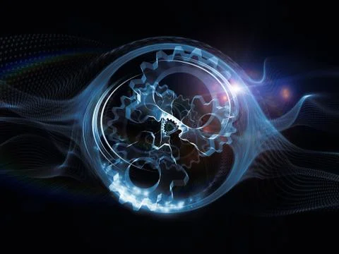 Paradigm of Turbulence Illustrazione stock