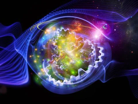Paradigm of Turbulence Stock Illustration