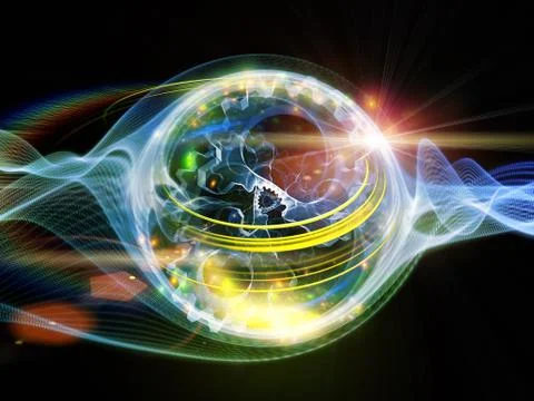 Paradigm of Turbulence Stock Illustration