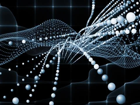 Paradigm of the Virtual Space Illustrazione stock