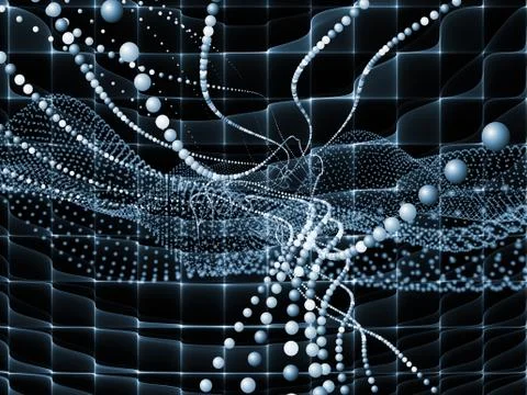 Paradigm of the Virtual Space Stock Illustration