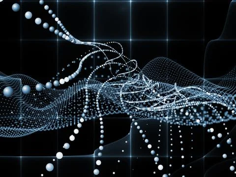 Paradigm of the Virtual Space Stock Illustration