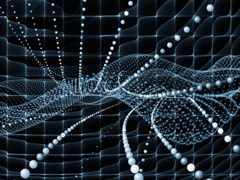 Paradigm of the Virtual Space Stock Illustration