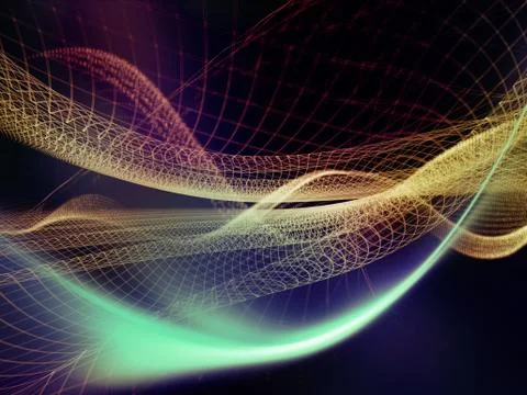 Paradigm of Virtual World Stock Illustration