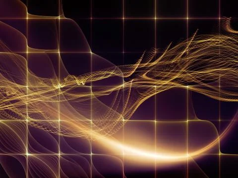 Paradigm of Virtual World Illustrazione stock