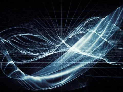 Paradigm of Virtual World Illustrazione stock