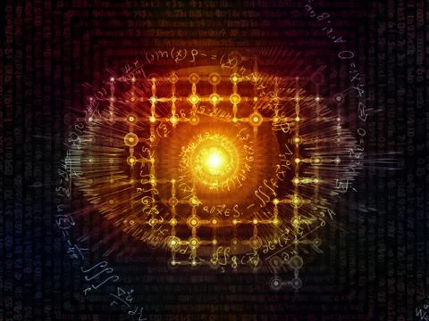 Paradigm of Visual Information Stock Illustration