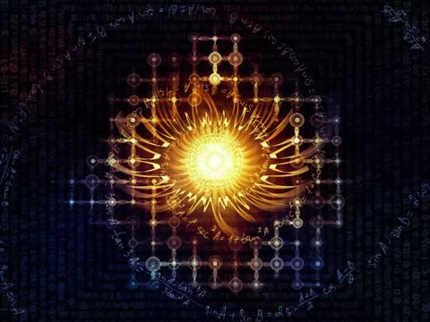 Paradigm of Visual Information Stock Illustration