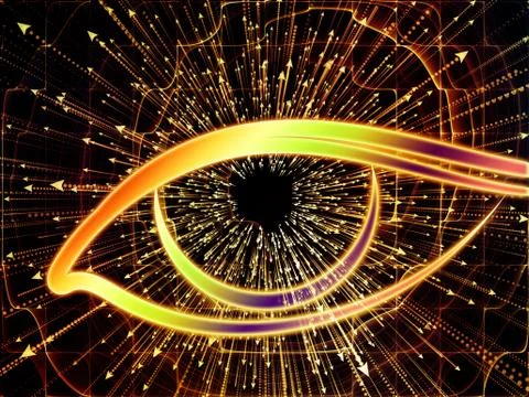 Paradigm of Visual Information Stock Illustration