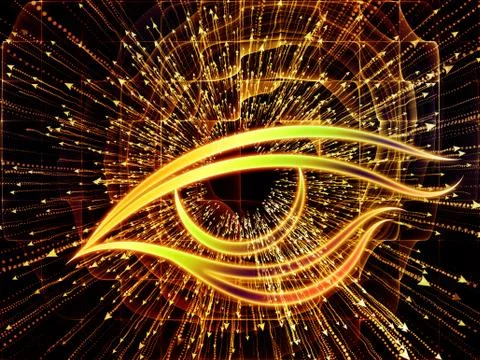 Paradigm of Visual Information Stock-Illustration